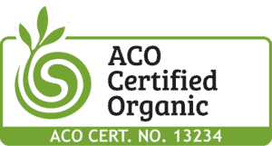 aco certified organic logo